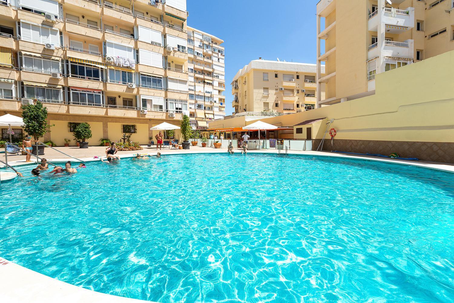 Ver952 - Vistas Mar Y Piscina, Wifi, Playa 600 Metros, Centro 150 Metros Torremolinos Zewnętrze zdjęcie